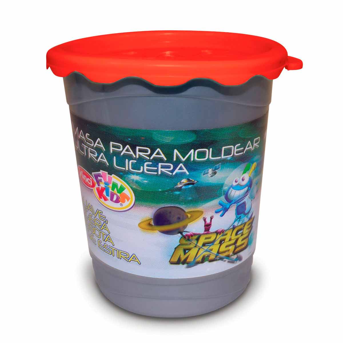 Masa Fun Kids Vinci Space Mass Rojo 50g Chedraui