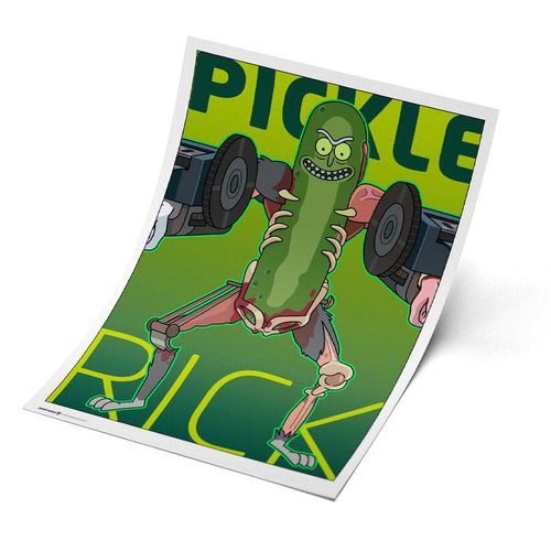 Poster Geek Industry 1 Pz Pickle Rick