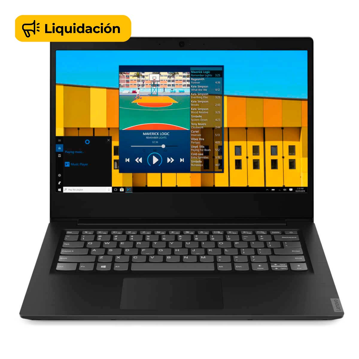 LaptopLenovoIdeapadS145Negro81UV00BDLM-Liquidación-