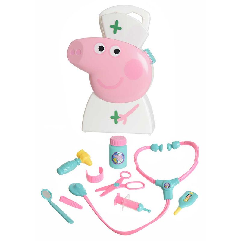 Maletin Peppa Pig Medico Con Accesorios