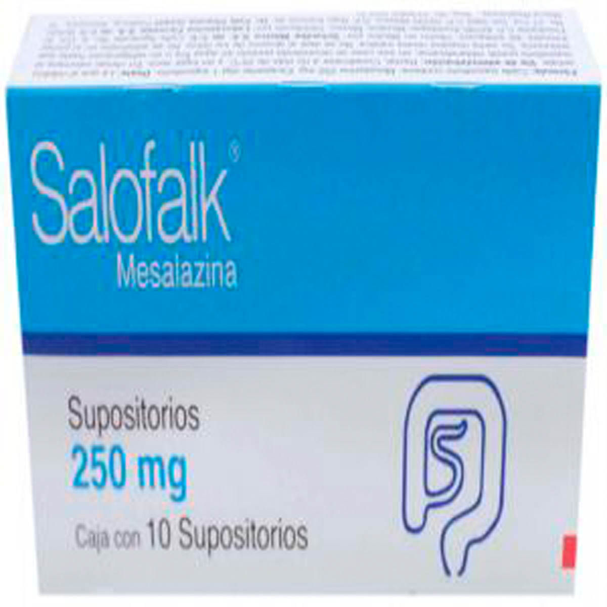 Salofalk 250mg Caja Con 10 Supositorios Chedraui