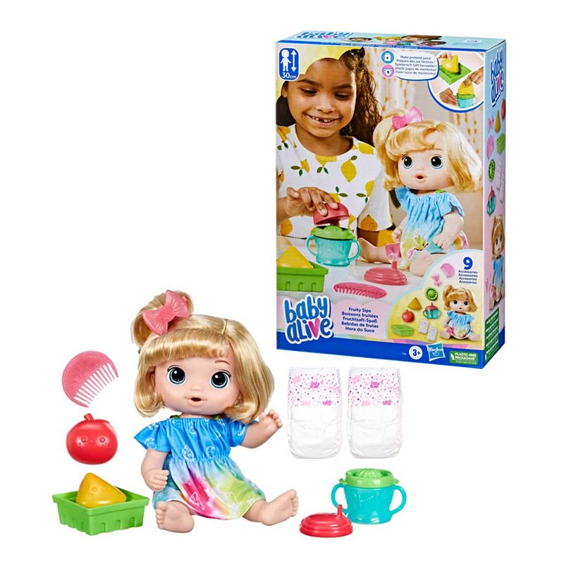 Muneca Baby Alive Bebida de Frutas Chedraui