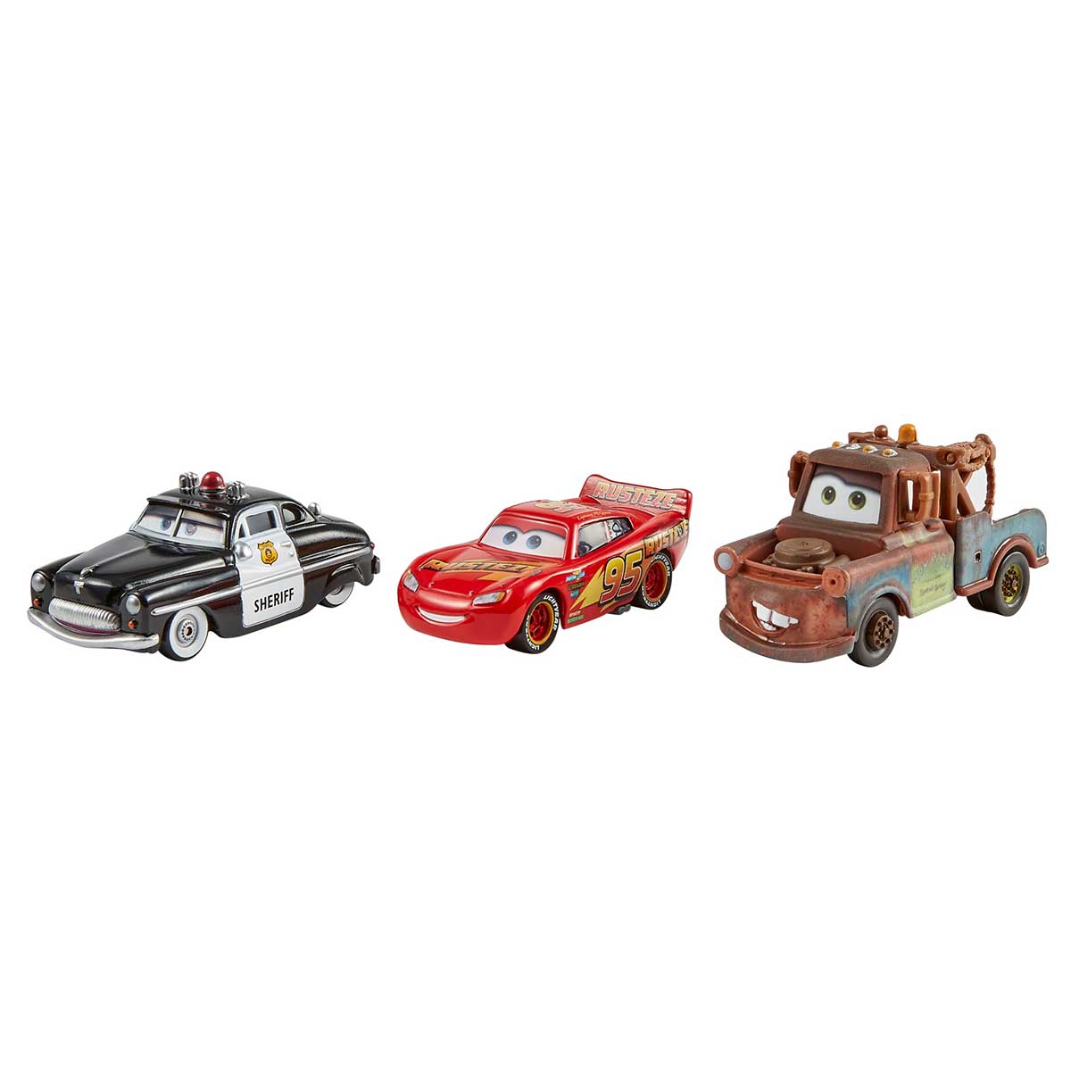 Vehiculo de Juguete Disney Pixar Cars 3 Pack Chedraui