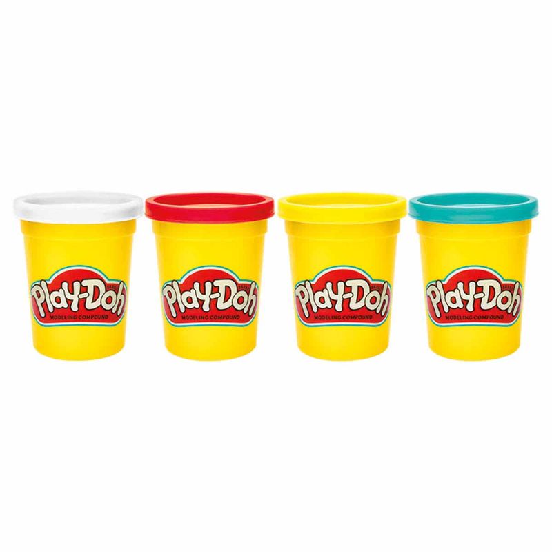 Play Doh Paquete de 4 Latas de Masa de 112g Chedraui