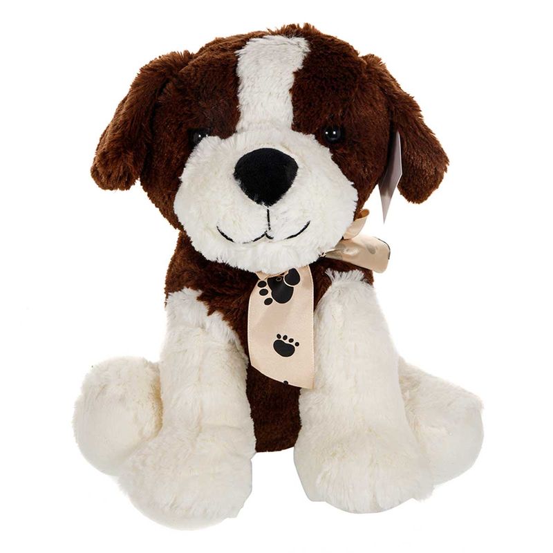 Peluche perro blanco on sale