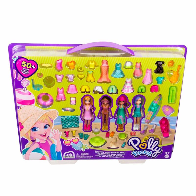 Muneca pequena Polly Pocket Acuatica. Chedraui