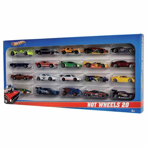 Vehículo de Juguete Hot Wheels Paquete de 20 Autos