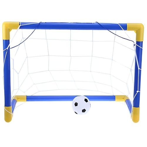 Porterías Infantiles con Pelota  Mytoy Plástico Azul Par de Porterías 5576