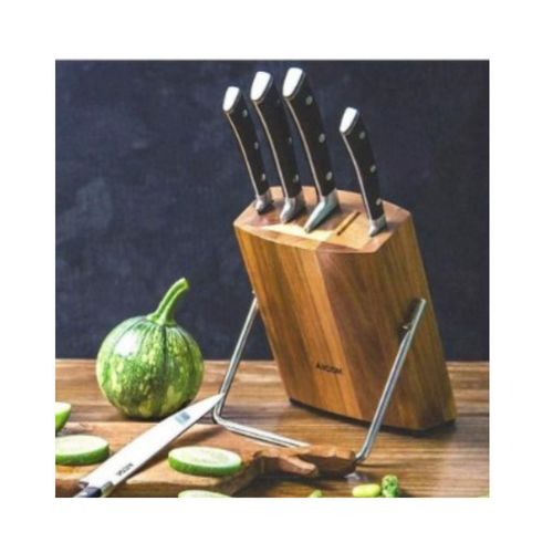 Set de 6 Cuchillos en Bloque Aicok Acero Inoxidable SC8004