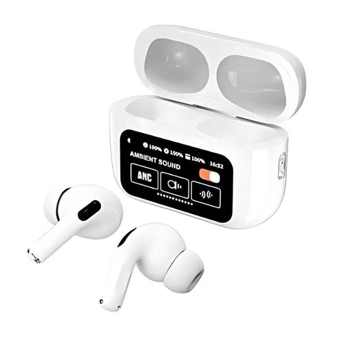 Audífonos Inalámbricos Gadgets One con Pantalla Táctil Blancos ET009