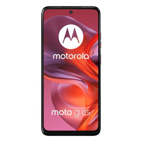 Celular Motorola Moto G05 128GB 4GB RAM Rojo Desbloqueado