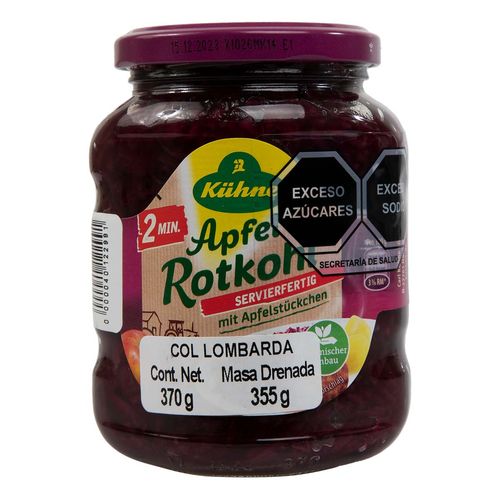 Col Kuhne Lombarda Rojo 370g