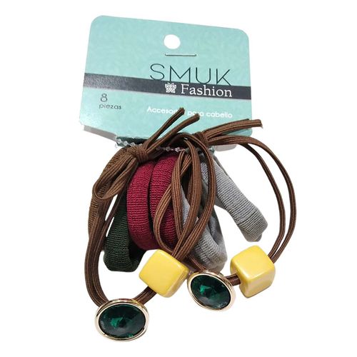 Coletas Smuk para Cabello 8 Piezas