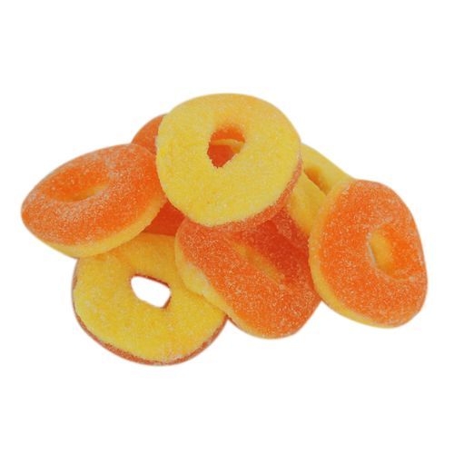 Gomita Peach Rings Aro Durazno kg