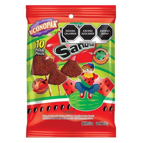 Paletas Mara Sandia Bolsa 100g