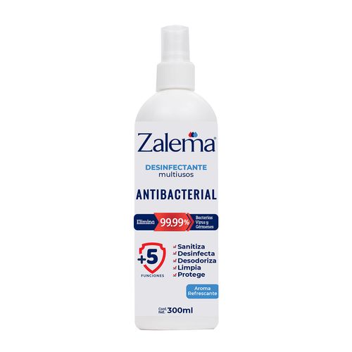 Desinfectante de Superficies en Spray Zalema Multiusos Antibacterial 300ml