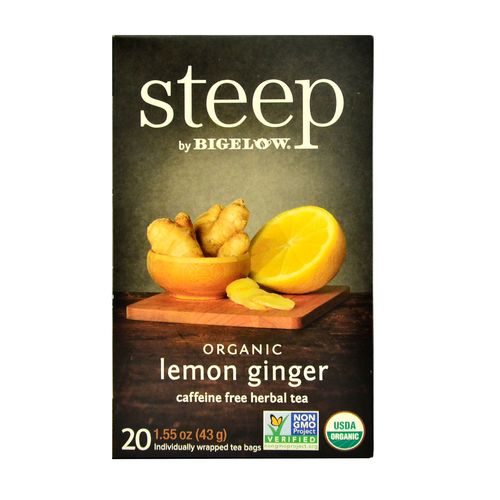 Té Bigelow Steep Hierbas Jengibre y Limón 43 g