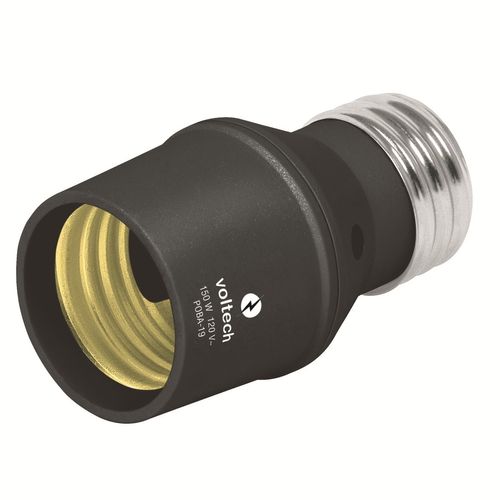 Portalámpara de PVC con Sensor de Luz Volteck