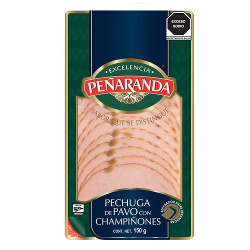 Pechuga Pavo Peñaranda con Champiñones 150g