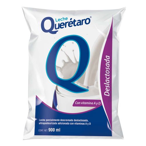 Leche Querétaro Deslactosada 900g