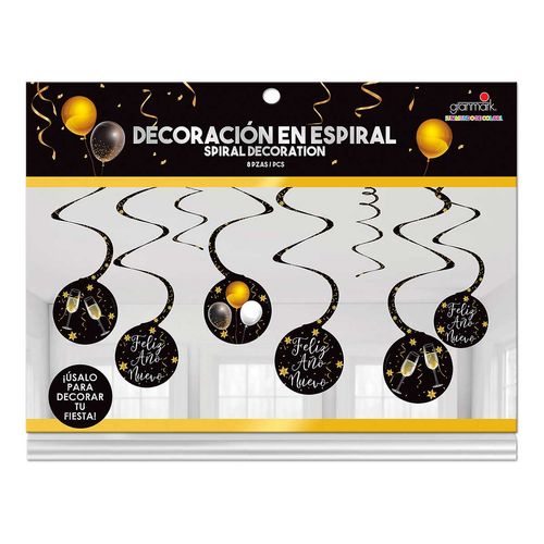 ADORNO ESPIRAL GRANMARK AÑO NUEVO 2020
