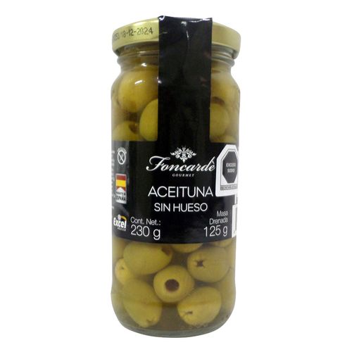 Aceituna Foncardé Sin Hueso en Vinage de 230g