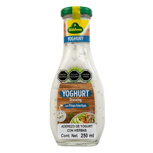 Aderezo Kuhne de Yogurt 250ml