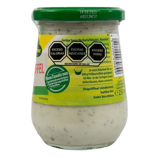 Aderezo Kuhne Para Ensalada de Papa 250ml