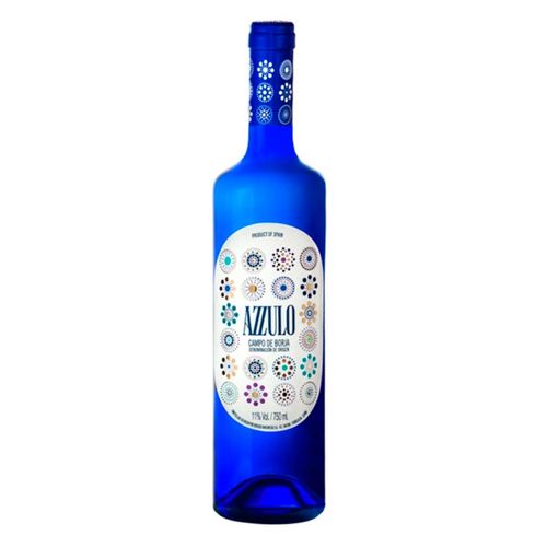 Vino Blanco Español Azzulo Semidulce Viura-Chardonnay 750ml