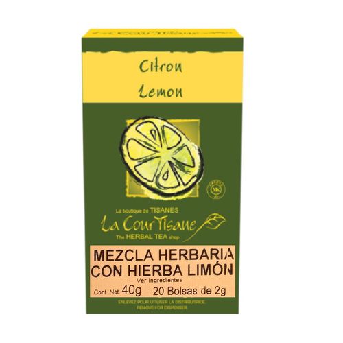 Mezcla Herbaria con Hierba Limón La Courtisane 40g