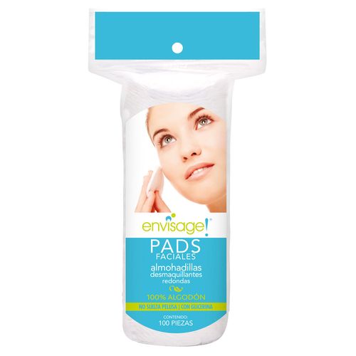 Pads Desmaquillantes Envisage! Redondos 100 Pads