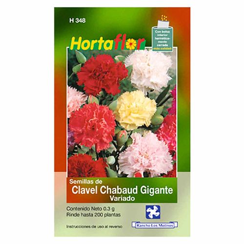 Semilla Hortaflor H348 Clavel Chabaud Gi
