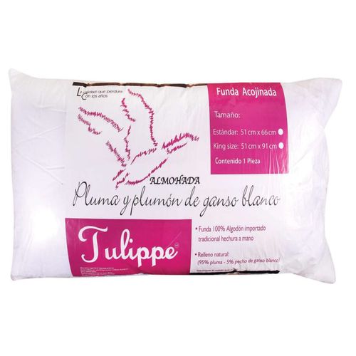 Almohada Tulippe Estándar Blanco