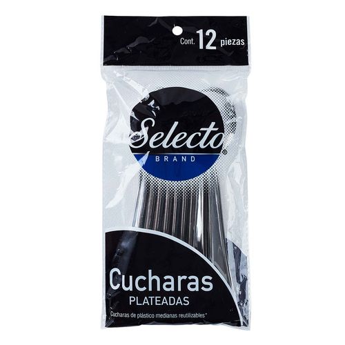 Cucharas Desechables Selecto Brand Premium 12 Cucharas