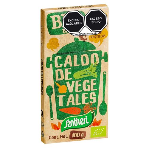 Caldo Santiveri Vegetal Cultivo Bio 100g