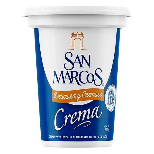 Crema Ácida San Marcos 200g