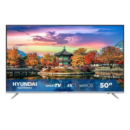 Pantalla Hyundai 50 Pulgadas 4K Smart TV Web OS HYLED5017W4KM -Liquidación-
