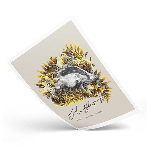 Poster Geek Industry 1 Pz Hufflepuff