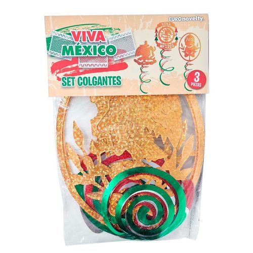 Set de Adornos Euro Colgantes Espirales