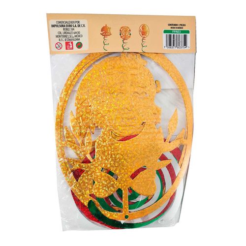 Set de Adornos Euro Colgantes Espirales