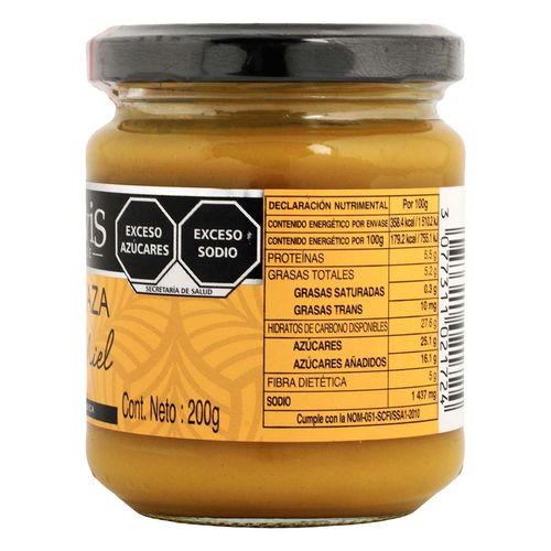 Mostaza Clovis Con Miel 200g