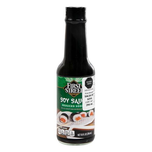 Salsa First Street Soya Bajo Sod 283g