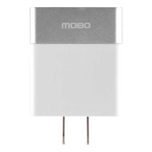 Cargador de Pared Mobo Ultra 2 Puertos USB-A, Tipo C Blanco 3A/36W