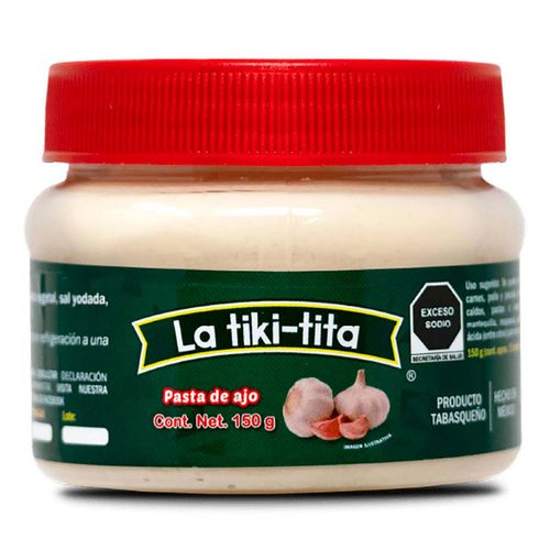 Pasta Ajo Tiki tita Natural 150g
