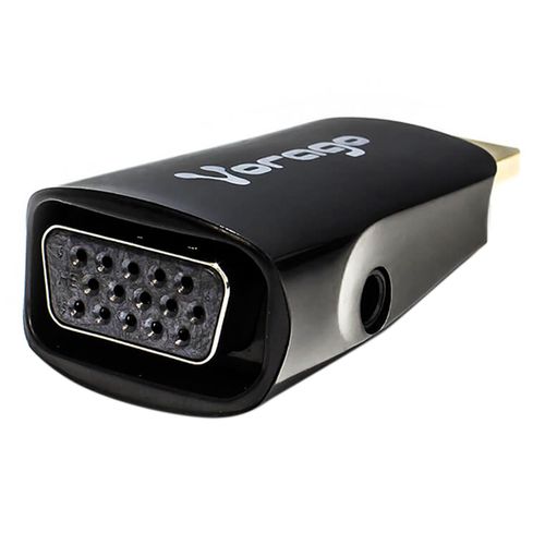 Convertidor Vorago HDMI a VGA con Audio Negro ADP-208