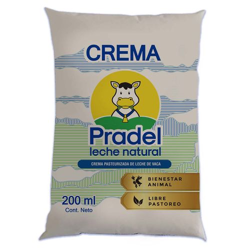 Crema Pradel Entera Natural 200g
