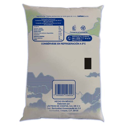 Crema Pradel Entera Natural 200g
