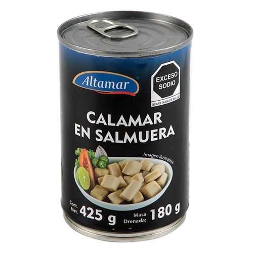 Calamar Altamar En Salmuera 425g