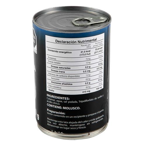 Calamar Altamar En Salmuera 425g