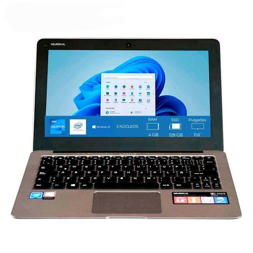 Laptop Lanix Celeron N4020 4GB+128GB 11.6 Pulgadas Neuron AL -Liquidación-